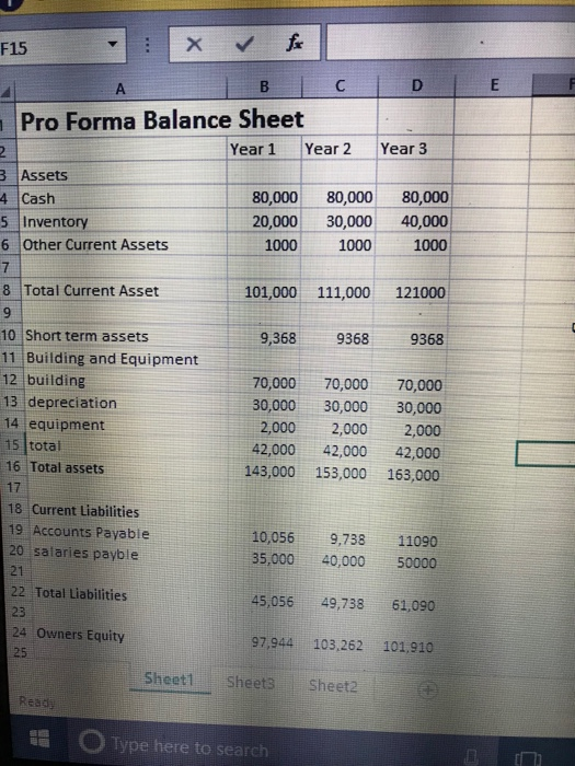  This is my financial statement from my business plan (class assignment).