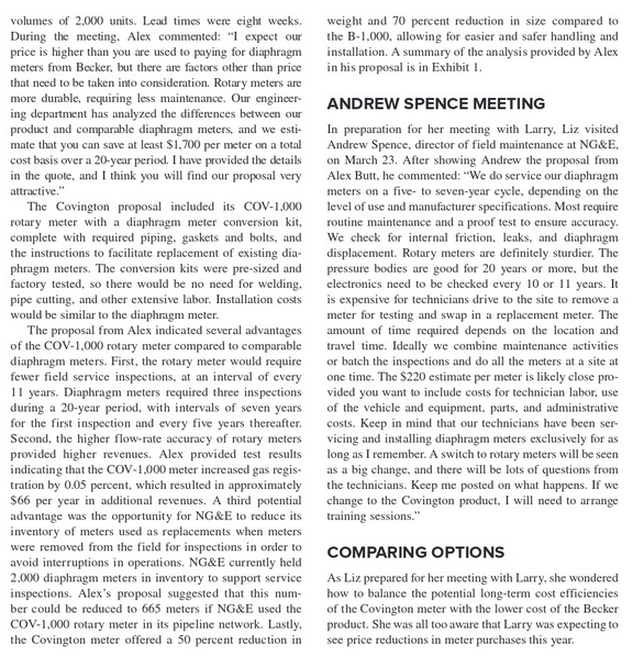 Metering requirements differed based on the Company (NG\&E)jinPortland. Oregon, was reviewing a