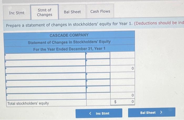 to the questions displayed below] Cascade Company was started on January 1,