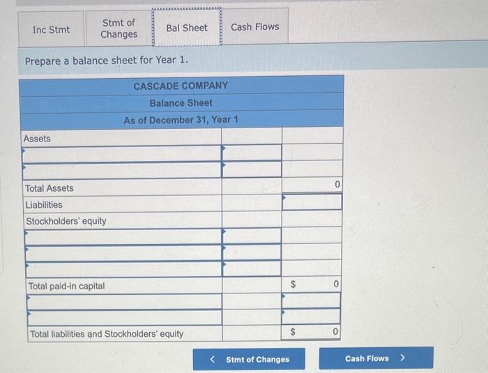 Year 1, when it acquired $158,000 cash from the owners. During Year