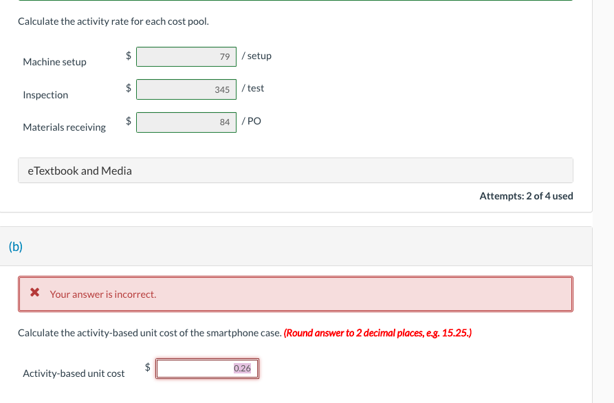 popular smartphone. The company is considering adopting an activity-based costing approach for
