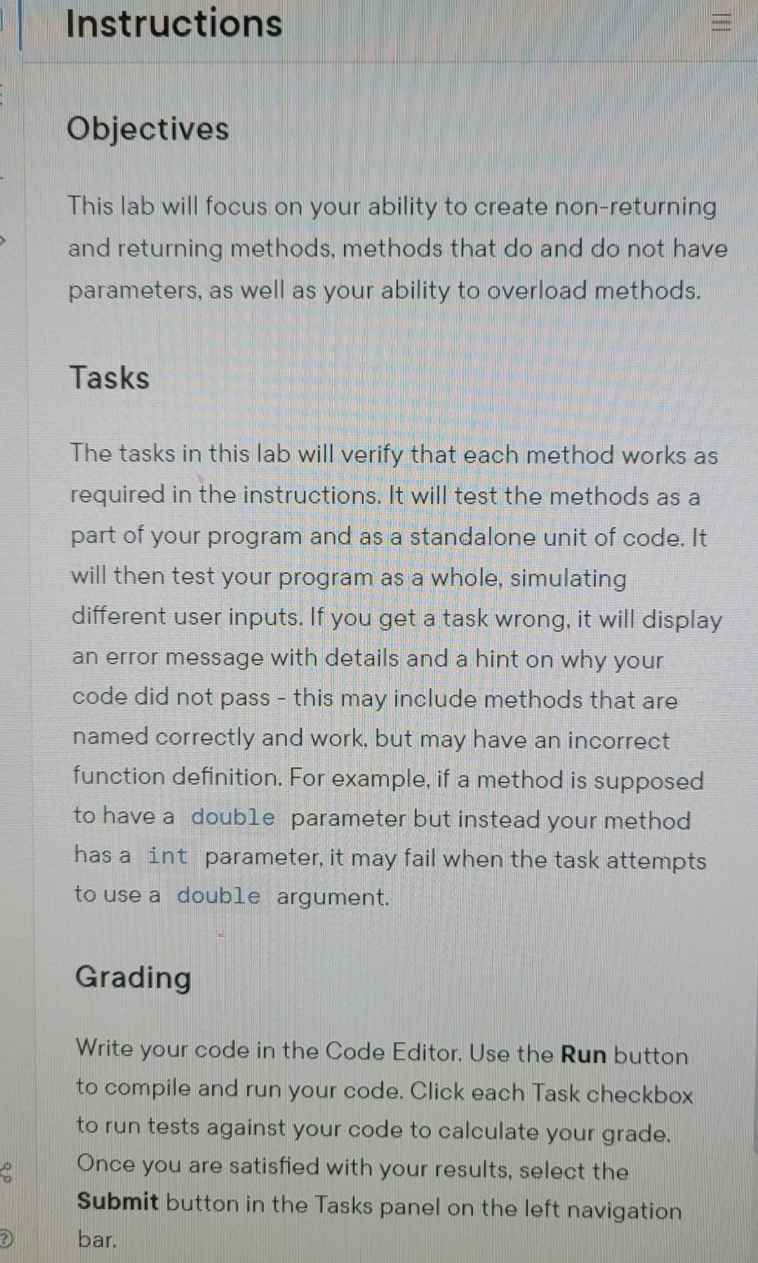 Unit 3: Programming Exercises 3-11 Need code in JAVA please and thank