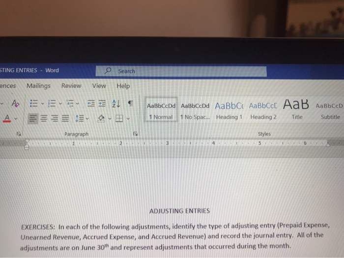  Need help on these last problems STING ENTRIES - Word O