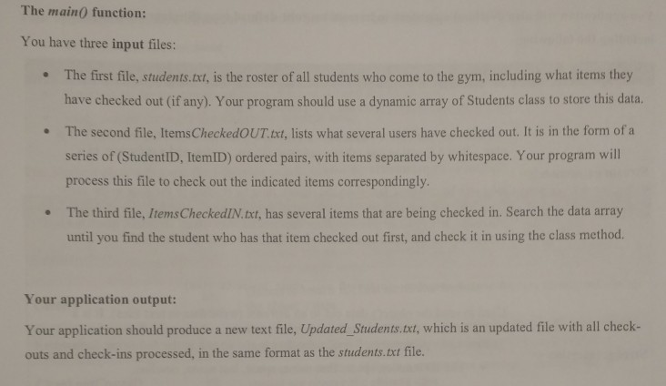 on-campus job at the front desk of the Swinney recreation center. Your