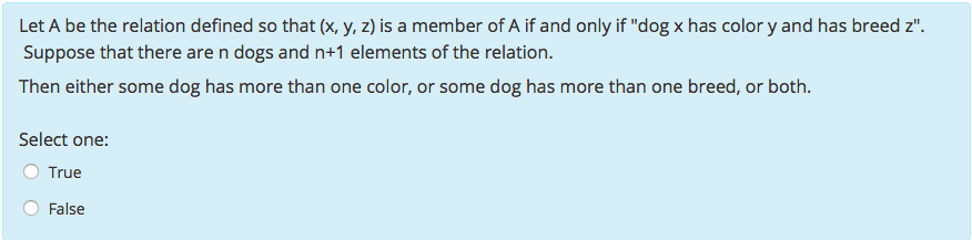  Please explain in detail. Let A be the relation defined so