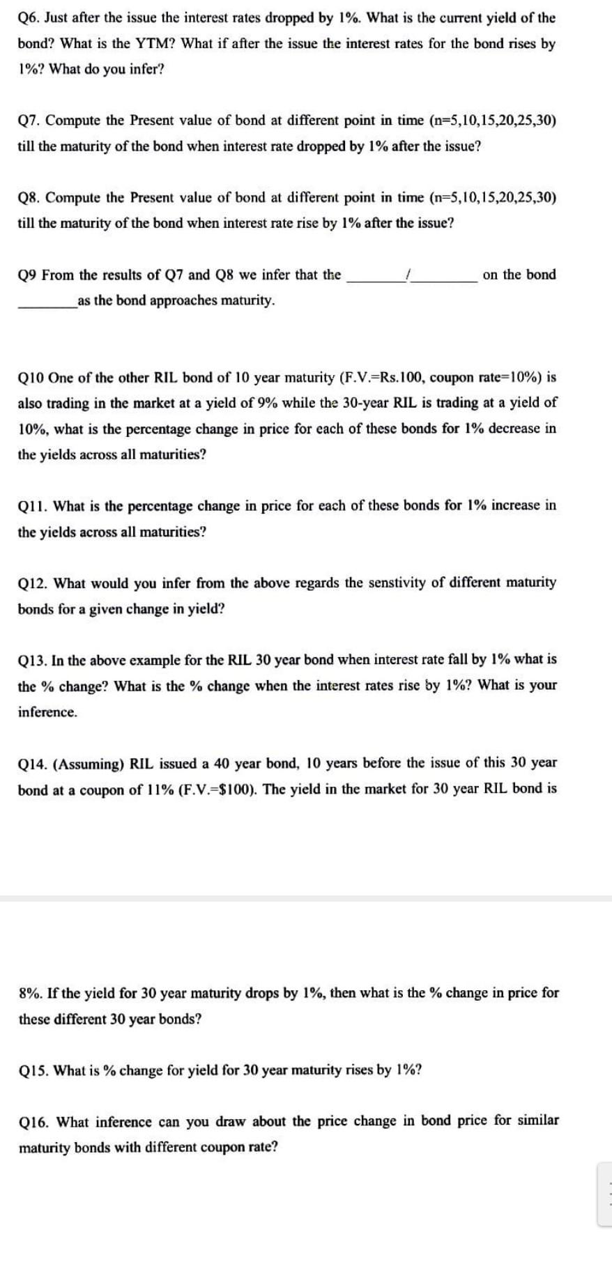  please answer 11 th question the 11th question is in relation