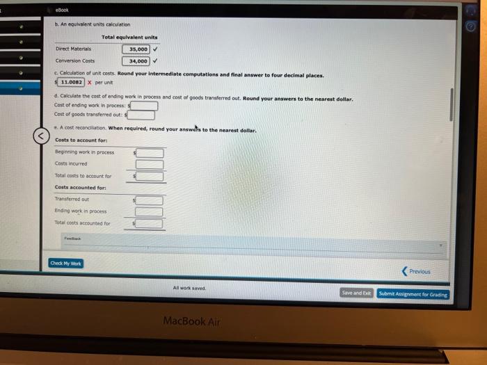 and Assembly. In the Molding Department, direct materials are added at the