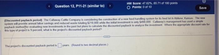  Chapter 8 Homework i 2 1 points eBook Hint Print References