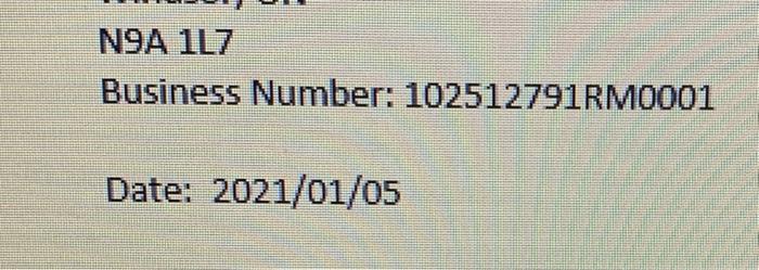 Oldcastle, ON. The company responsible for buying the product and paying all