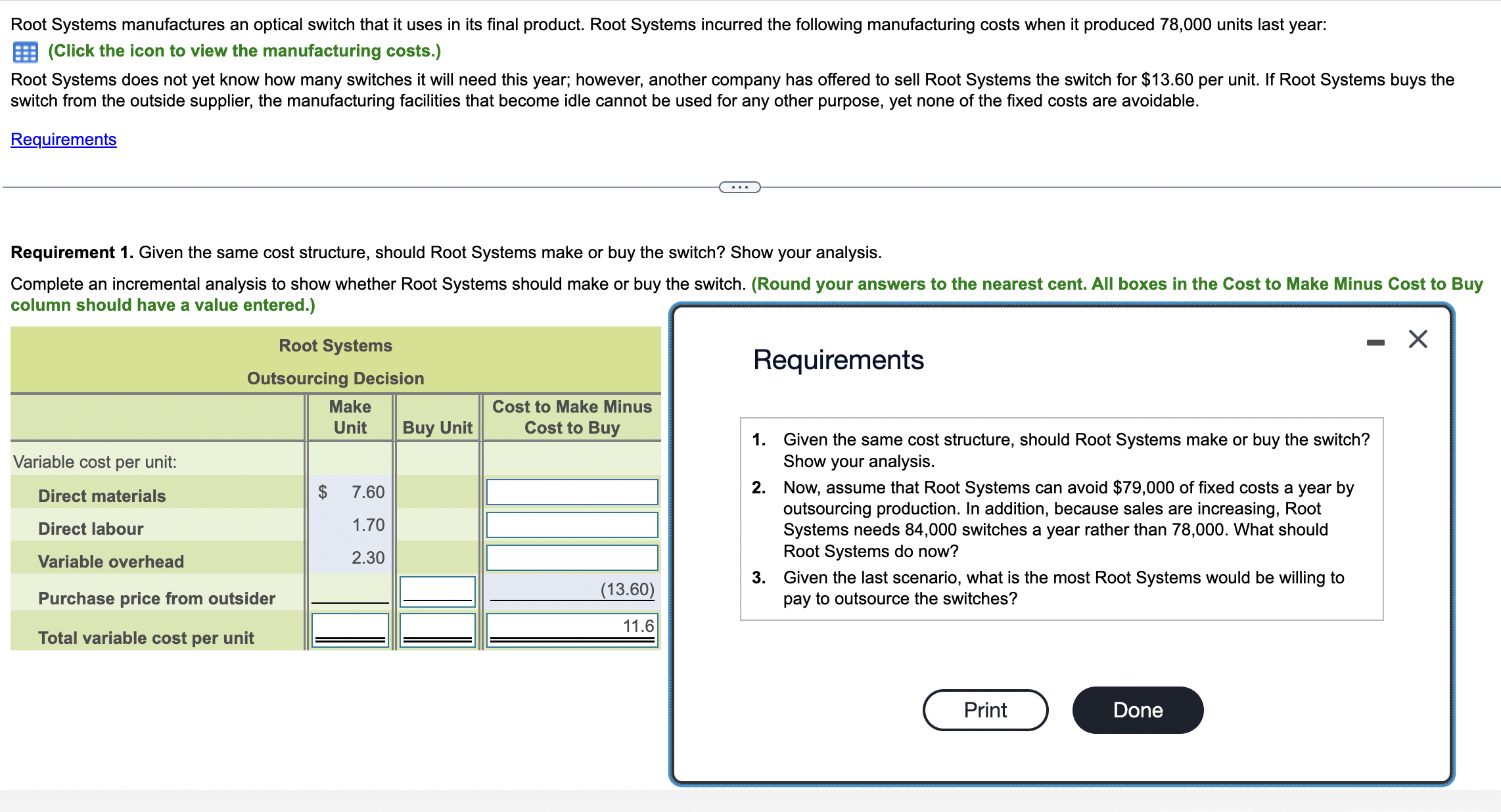 irect materials. . . . . . . . . . .