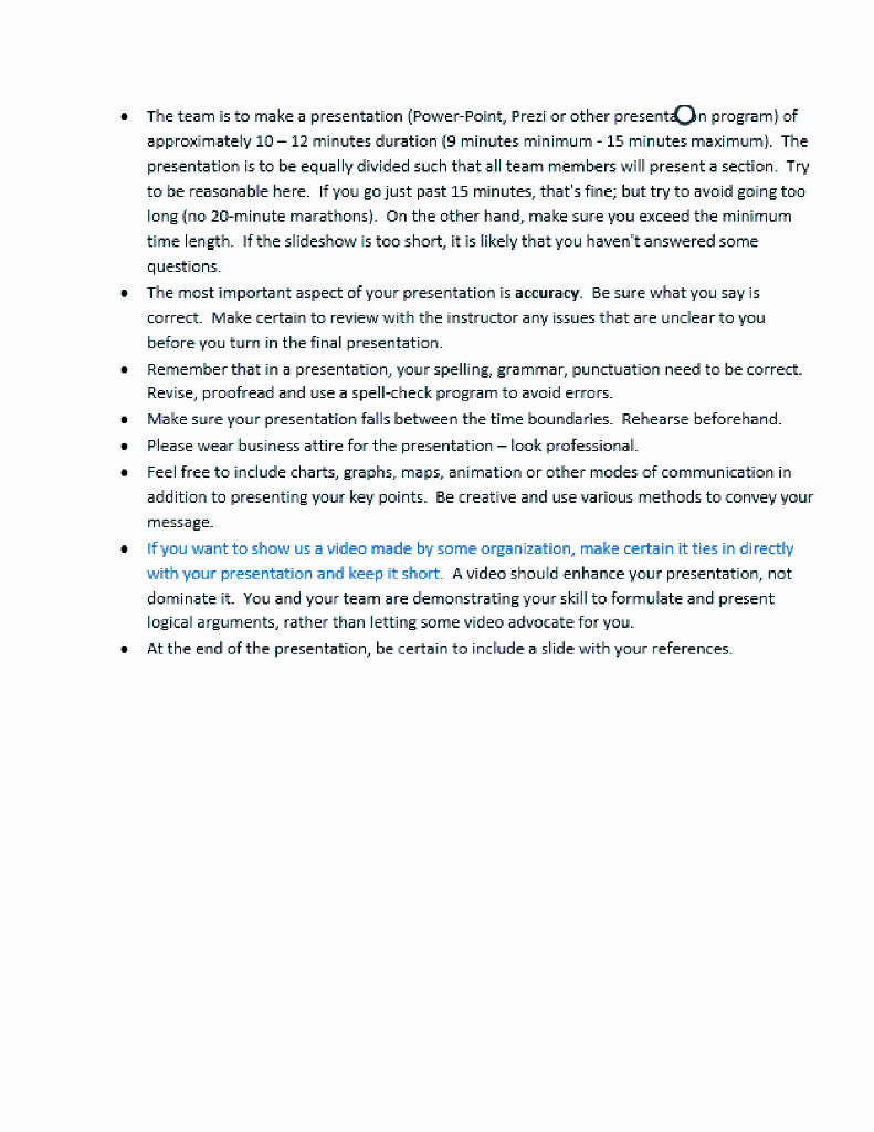 do on the chart. The country my team and I have chosen