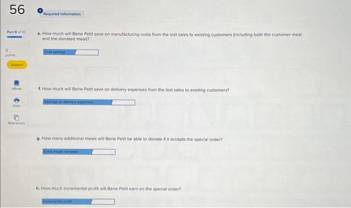 Case: Bene Petit. Select the appropriate eBook link to open the Case