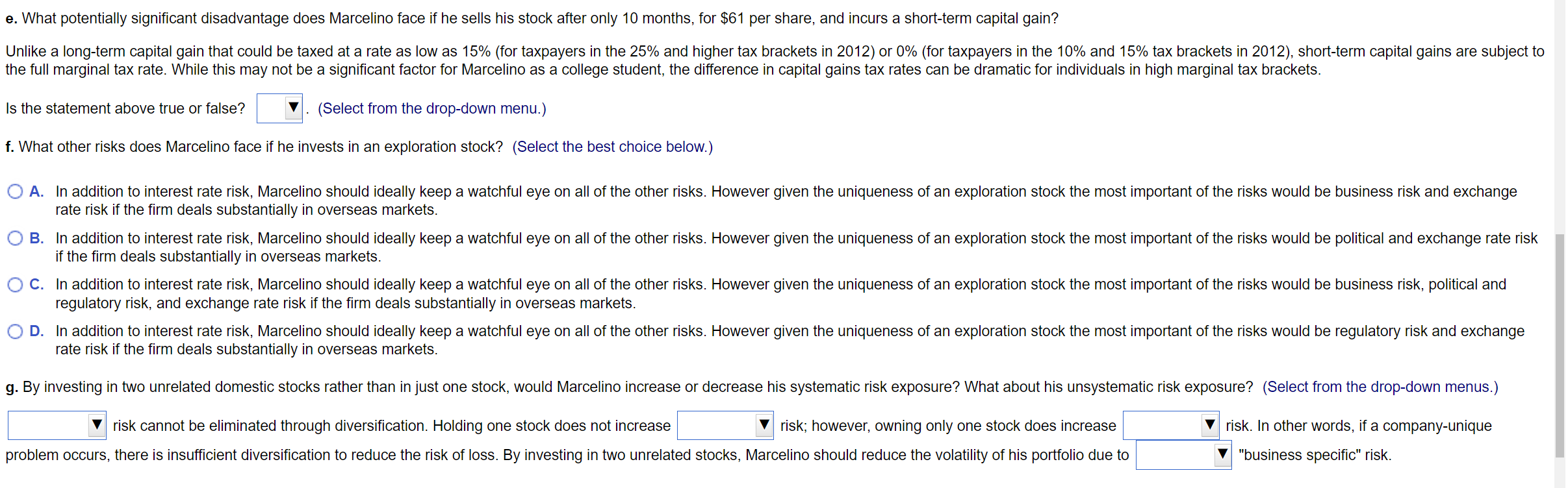 strategy of investing in an oil exploration stock to make quick profits