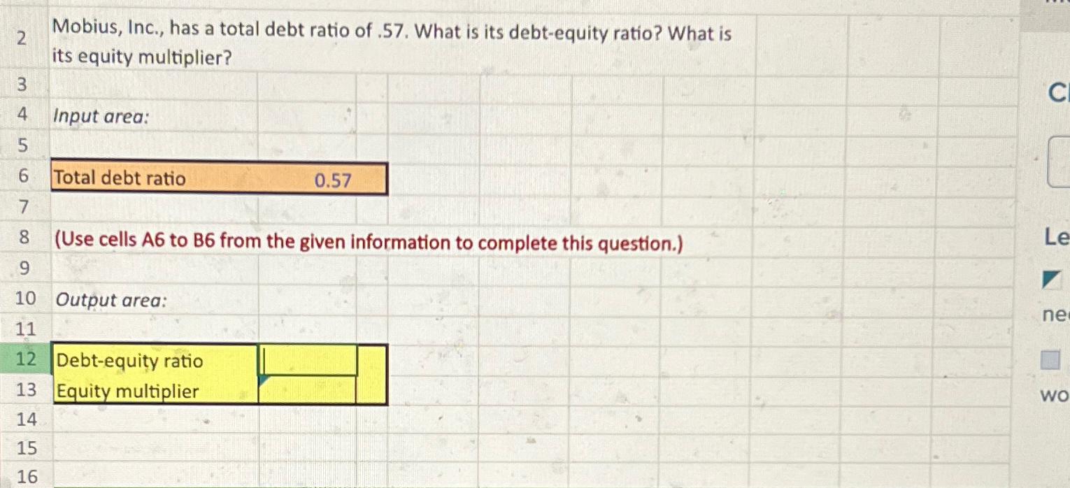  Answer in excel formula 