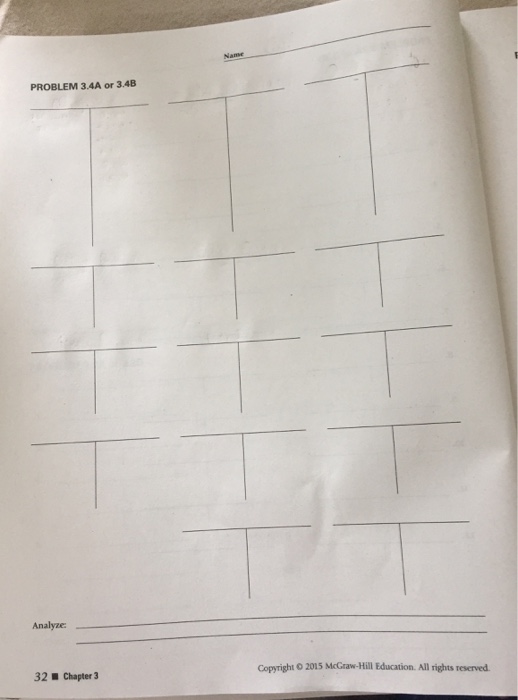 appropriate T accounts. Use plus and minus signs in front of the