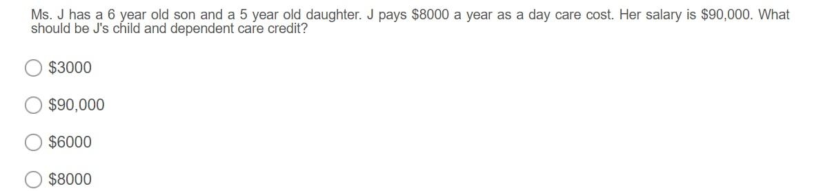  Ms. J has a 6 year old son and a 5