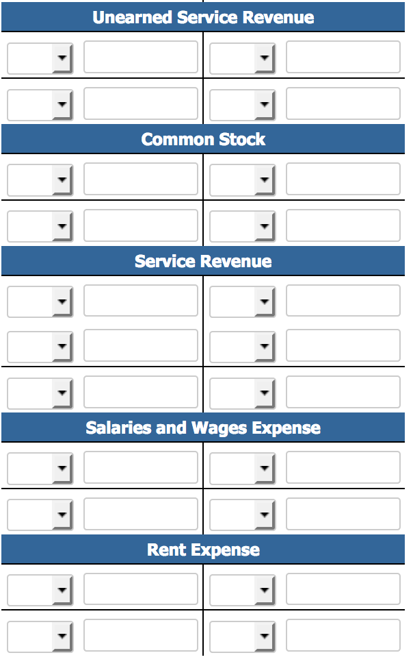 30 30 Hired a secretary-receptionist at a salary of $459 per week,