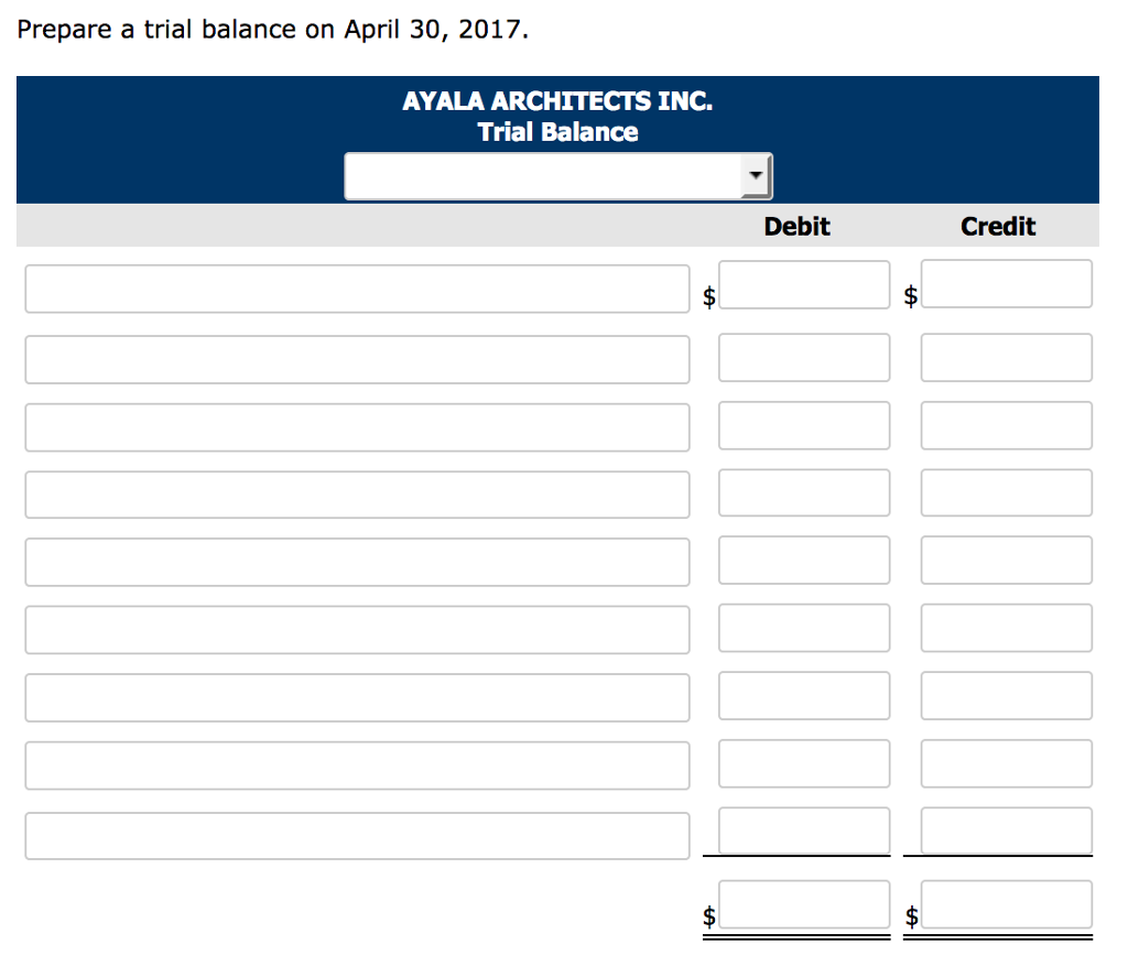 payable monthly Paid office rent for the month $1,103 Purchased architectural supplies