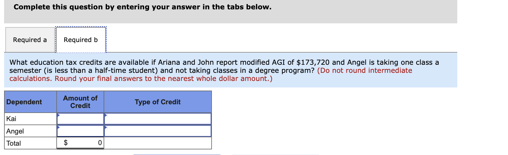 children, Kai and Angel. Kai is a freshman at State University and