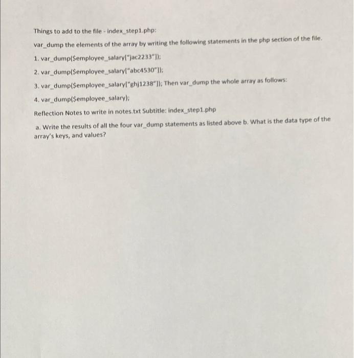 \\ \text {senployee_salary }[" \text { "fac2.233" }=56.9 ; \\ \text {