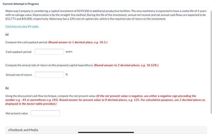 of $193,500 in additional productive facilities. The new machinery is expected to