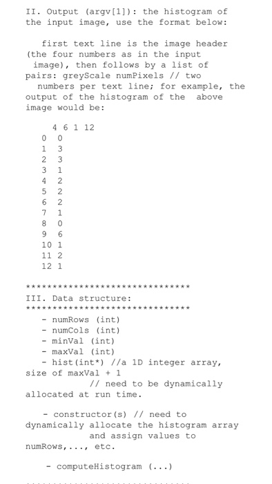 --------- Project 1.1: Problem statement: The histogram of an image is the