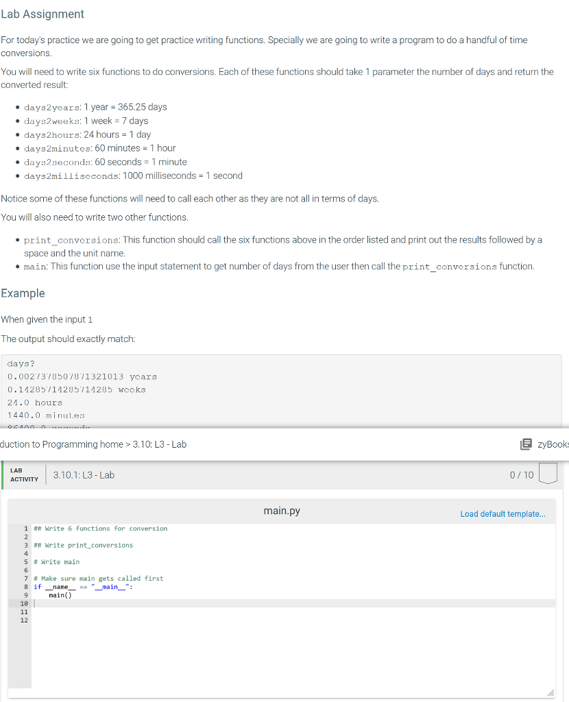 Lab Assignment For today's practice we are going to get practice