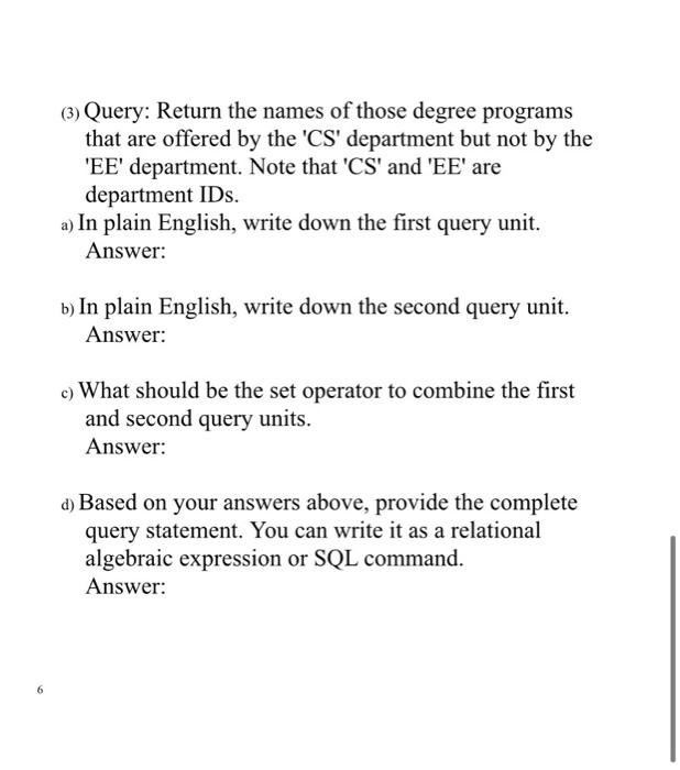 requirement that specifies what rows should be kept in the query result.