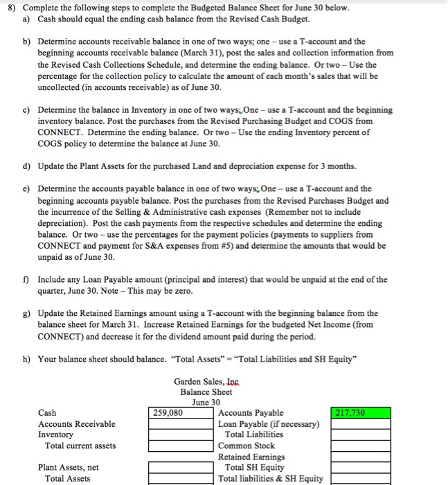 sales of lawn care equipment, which occur during May. The following information