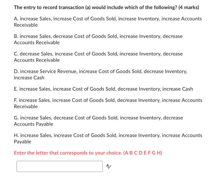 26 marks in total. Stephenson Corp. is a wholesaler of imported products.