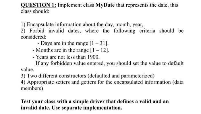 write the code in object oriented programming c++ you should modify this