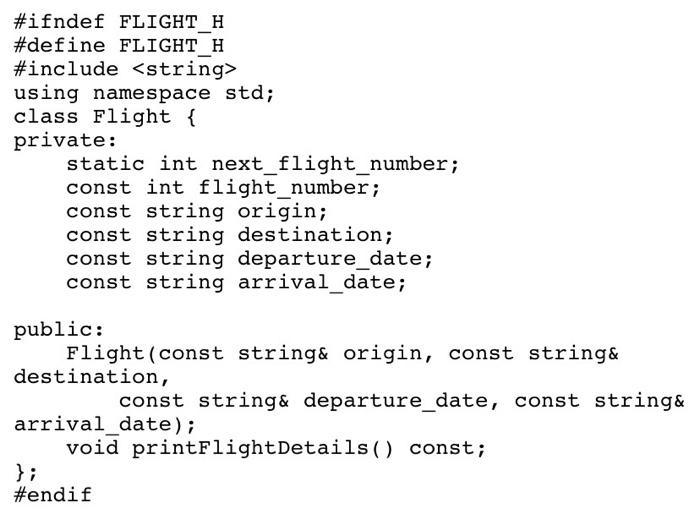 date, this class should: 1) Encapsulate information about the day, month, year,