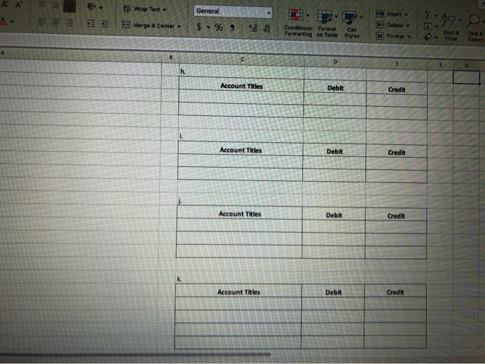  General A- 23 Wrap Text Marge & Center Insert O Delete
