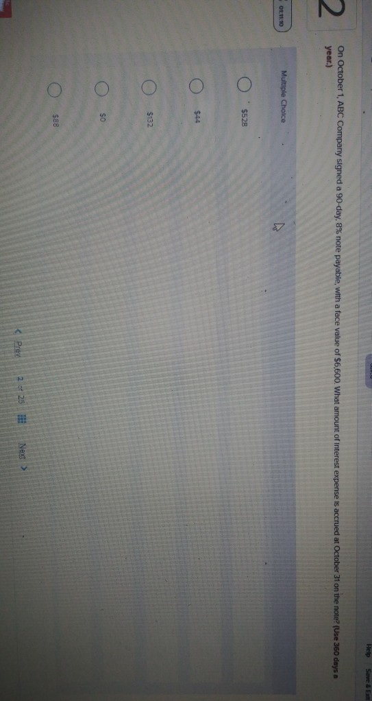 Help Save & Em On October 1, ABC Company signed a