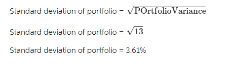 the table below as well. Also compute the portfolio mean return, which