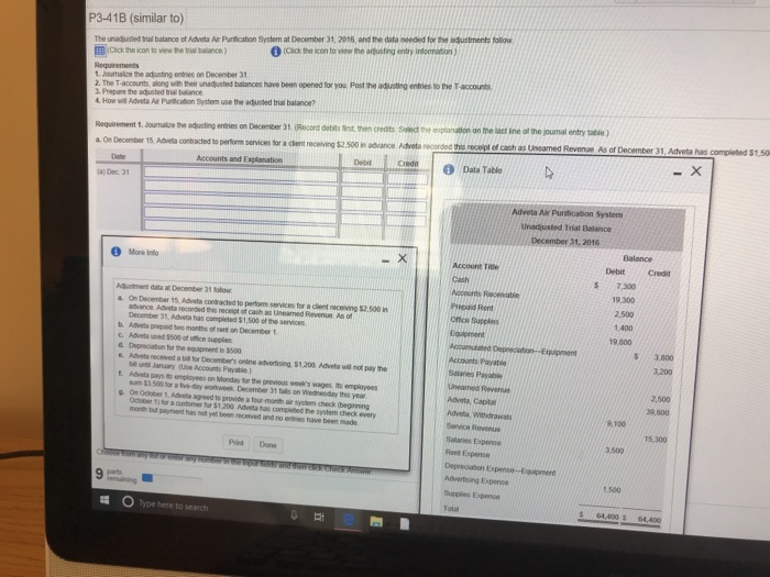 icon to view te independent cases) Read the reairements Requirement 1. Journalize