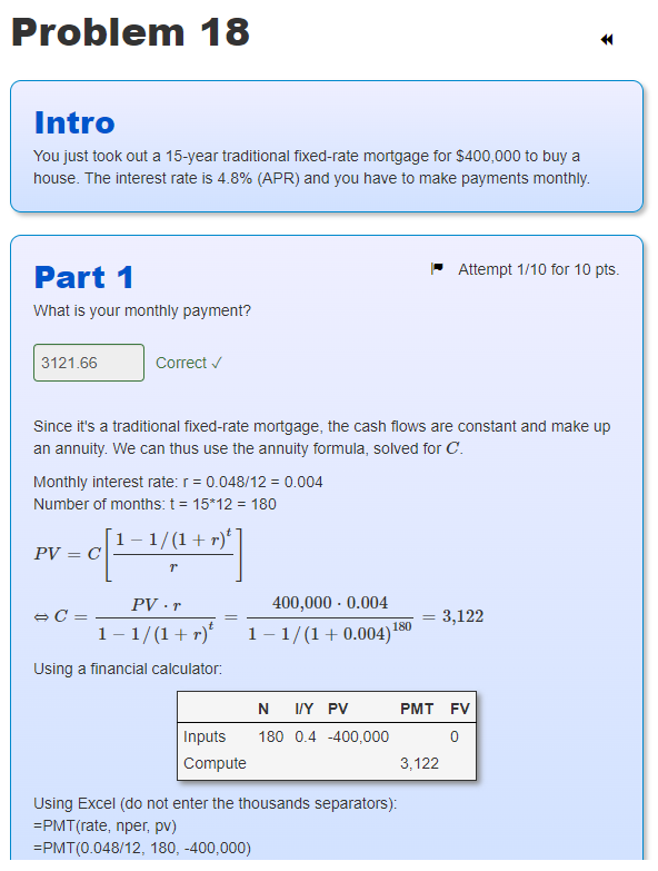 Please help with Part 3 only. Intro You just took out a