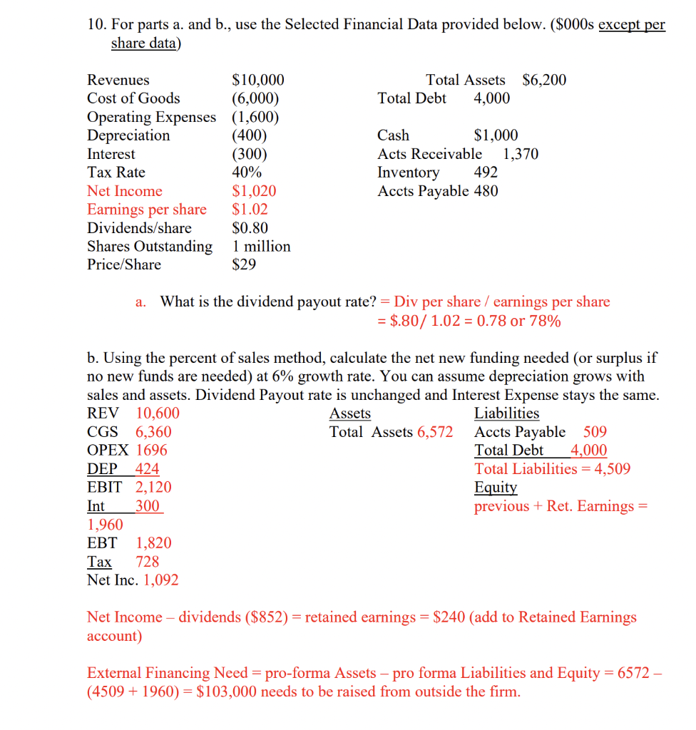 Please show each working properly with an explanation for each step
