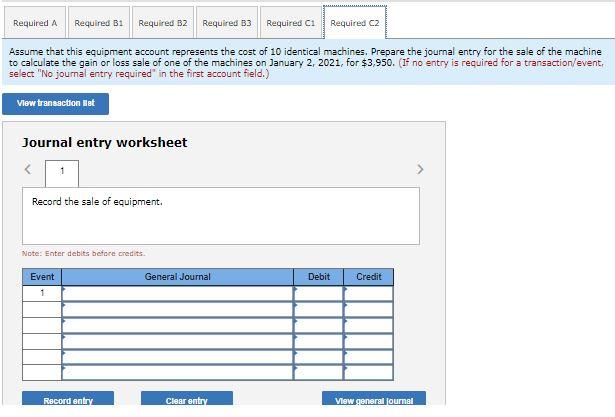 the equipment was first acquired, what is the amount of the depreciation