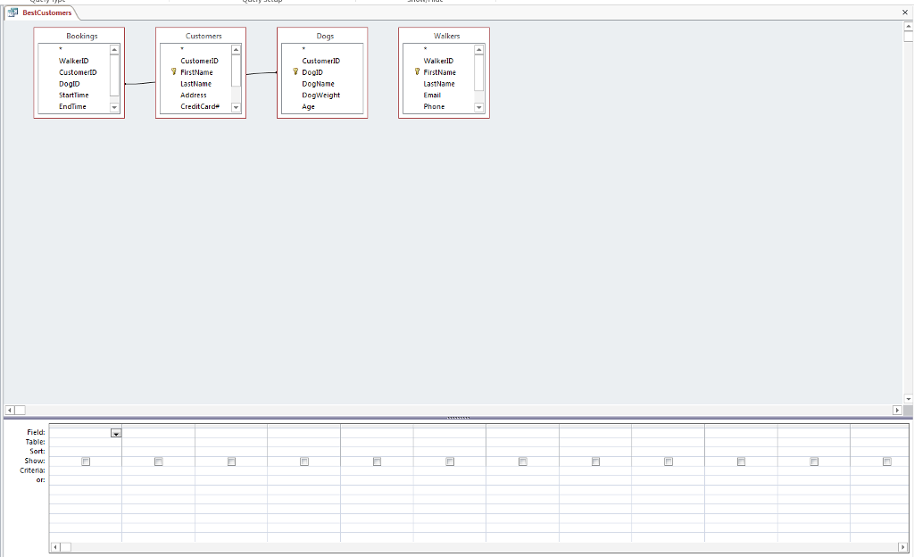 for dog walking. Display the full names of the customers and calculate