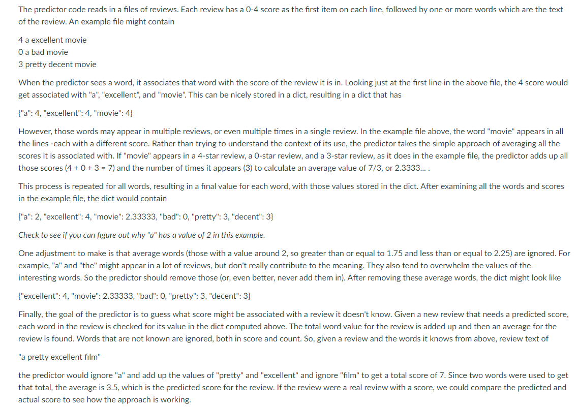 works. The second screenshot shows the example required for the problem. If