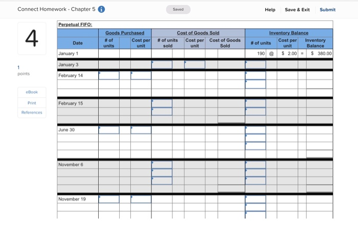 costing LO P1 Tree Seedlings has the following current-year purchases and sales