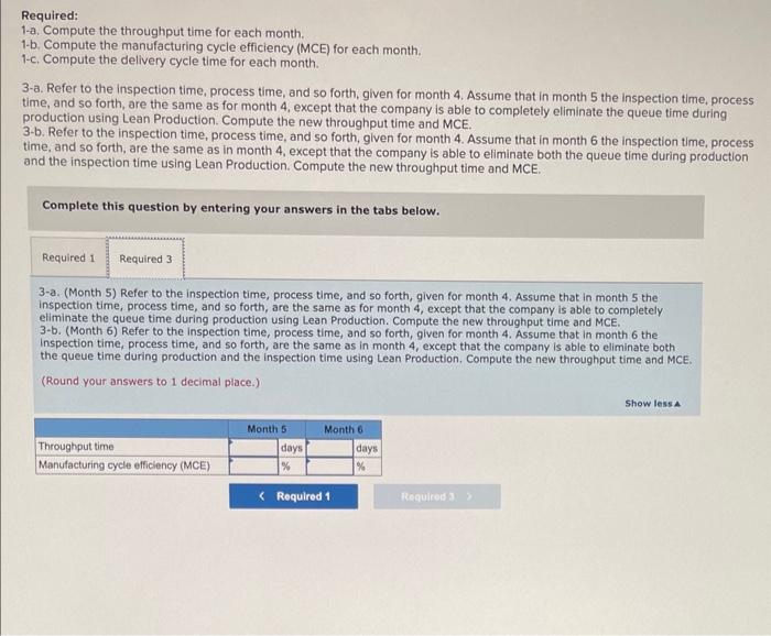 in tying to develop new performance measufes for the tactory. In an