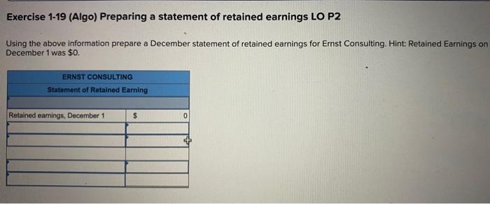 following information for the Exercises below. (Algo) [The following information applies to