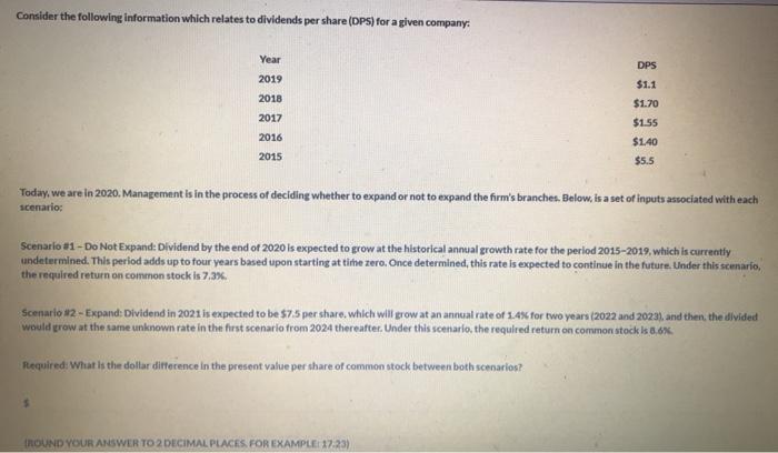 yes the data is correct Consider the following information which relates to