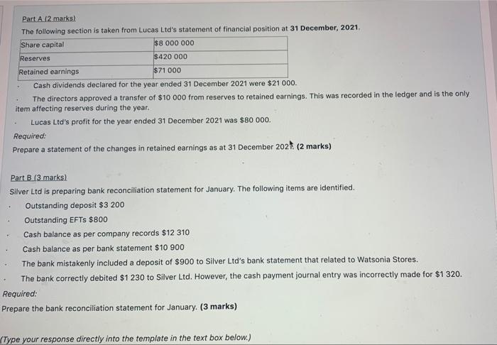 pls answer in 10min ill rate u Part A (2 marks) The