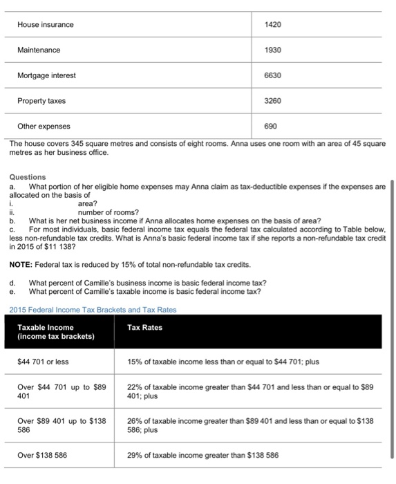 Anna operates a child we service from her home. Her gross business