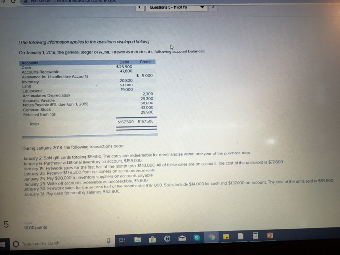  For this problem Im have recorded the transactions correctly but I