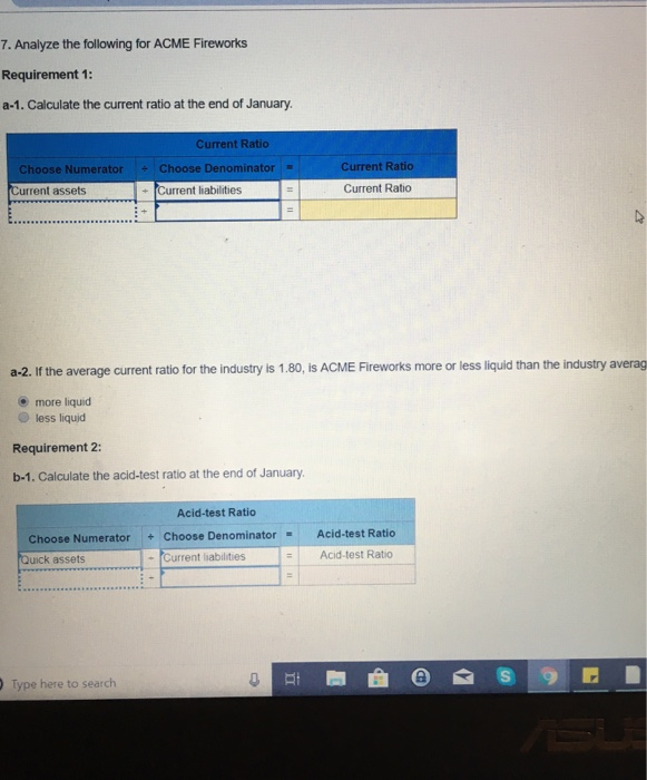 below On January 1, 2018, the general ledger of ACME Fireworks inctudes