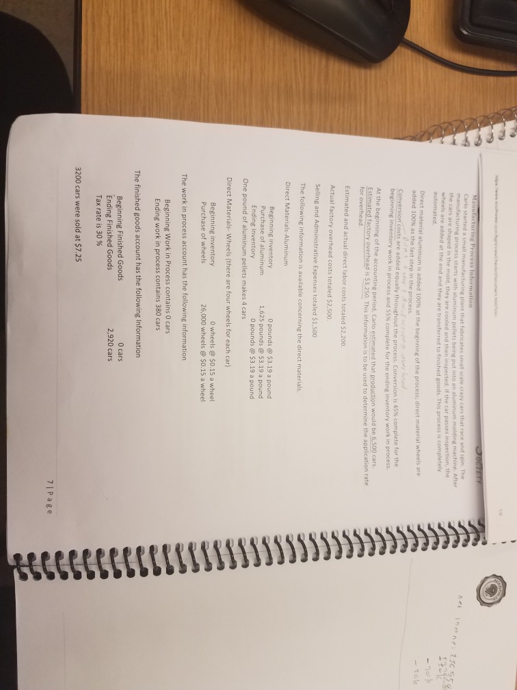 schedule should follow the format below; you may add additional information if